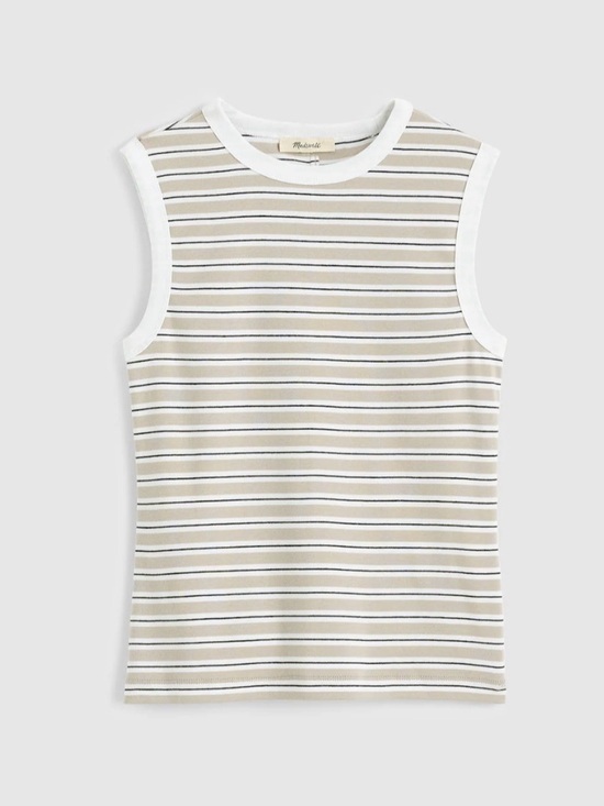 Madewell Tops - Madewell The '90s Shell Tank in Compact Cotton Sz XXS NWT $40